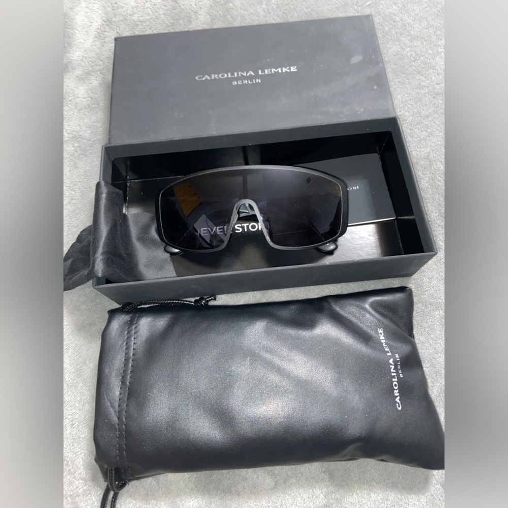 Carolina Lemke Black Sunglasses x KKW